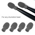 thumbnail image 2 of Zerodis Drum Stick Practice Tip, Mute Drumstick, Functional For Music Enthusiast Performance, 2 of 8