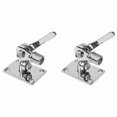 thumbnail image 1 of 2X Marine VHF Antenna 316 Stainless Steel Adjustable Base Mount for Boats, 1 of 6