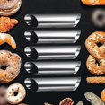 thumbnail image 4 of Dalazy Tubes de Cannoli Italiens Authentiques Ensemble de 5 en Acier Inoxydable Style A 1 Pce, 4 of 6