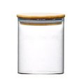 thumbnail image 1 of AMERTEER Transparent Clear High Cylinder Glass Sealed Kitchen Storage Bottle Jar with Lid Organization Container, 1 of 5
