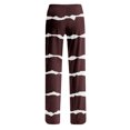 thumbnail image 4 of fatyb Lounge Pants for Women Printed Pajama Pants with Drawstring Womens Comfortable Wide Leg Pants, 4 of 6