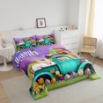 thumbnail image 3 of Erosebridal Happy Easter Bedding Twin Comforter Set for Kids,Rabbit Eggs Flower Down Comforter,Animal Bedroom Decor,Reversible,Lightweight,2-Piece, 3 of 7