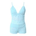 thumbnail image 4 of Birdeem Ensemble de Pyjama Aguichant pour Femmes avec Nœud en Dentelle Couleur Unie Ensemble de Lingerie Aguichant, 4 of 12
