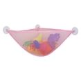 thumbnail image 1 of TIELUTT Bath Toy Organizer with 3 Strong Hooked Suction Cups Mesh Net Bathroom Rugs Non Bathroom Storage Paper Towel Holder Bathroom Organizer Bathroom for Wall, 1 of 1