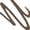 Ash Brown - 005, variant on Rimmel Brow This Way Professional Pencil, Stunning Natural Look, 2 in 1 Brush & Pencil, 100% Cruelty-Free