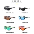 thumbnail image 2 of Stay Protected in Style - Polarized Cycling Glasses with Storage Case for Men & Women, 2 of 5