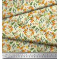 thumbnail image 3 of Soimoi Polyester Crepe Fabric Cactus,Leaves & Tropical Flower Floral Print Sewing Fabric Yard 42 Inch Wide, 3 of 3