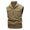 Khaki, variant on Reversible Sleeveless Overalls Tops Outdoor Photographers Fishing Tops Solid Color Overalls Men's Lapels Sleeveless Hooded Casual Jackets/Coats