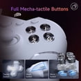 thumbnail image 4 of Refurbished EasySMX X20 Wireless Gaming Controller, Hall Effect Joysticks and Triggers, RGB Backlit, Custom Back Buttons, Black, 4 of 4