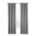 thumbnail image 4 of Loft Living Morice Textured Total Blackout Grommet Single Curtain Panel 52" x 63" in Grey, 4 of 5