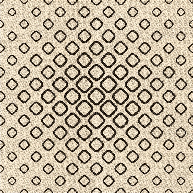 Ahgly Company Machine Washable Indoor Square Transitional Brown Area Rugs, 8' Square