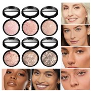Holiday Deals! Gspmoly Protein Powder, Baking Powder Powder Set Makeup Oil Control Fine Glitter High Gloss and Powder 15G Collagen Powder