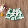 thumbnail image 2 of EYIIYE Shorts de Plage pour Tout-Petits Garçons, Bas à Taille Élastique à Imprimé Tropical, 2 of 4