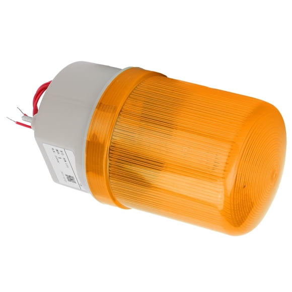 Industrial Signal Alarm Tower Lamp, Warning Effect Industrial LED Rotating Strobe Beacon Warning Lights For Densely Populated Places For Most People Yellow