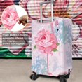 thumbnail image 2 of Travel Luggage Cover Suitcase Protector Fits 18-32 Inch Luggage Wheel Covers Patterned Travel Related Items Flower Luggage Protector Elastic Luggage Anti-scratch Suitcase Cover L, 2 of 5