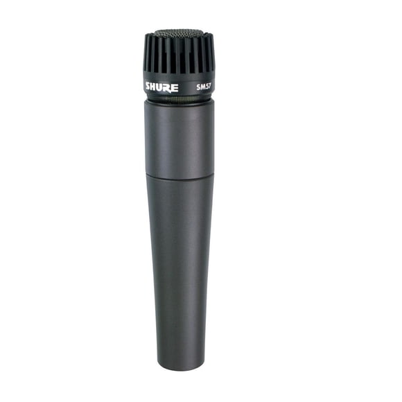 Refurbished Shure SM57-LC SM57 Professional XLR Dynamic Microphone, Black