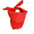 thumbnail image 1 of Mechaly Foulard Léger en Coton Doux Foulard de Cou (Rouge Uni), 1 of 2