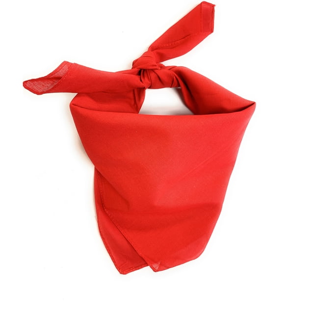 Mechaly Foulard Léger en Coton Doux Foulard de Cou (Rouge Uni)