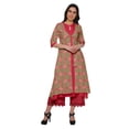 thumbnail image 2 of Moomaya Kurta Pakistanaise Ensemble de Veste Palazzo pour Femmes Tenue Indienne Vêtement Ethnique, 2 of 5