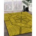 thumbnail image 3 of Ahgly Company Tapis d'Intérieur Lavable en Machine Carré Transitionnel Bisque Foncé Marron, 7 Pieds Carré, 3 of 7