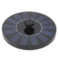 thumbnail image 2 of Solar Fountain, 200L/h Water Fountain Pump, For Bird Bath Pool, 2 of 8