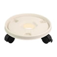 thumbnail image 2 of QTOCIO Mobile Tray With Plastic Belt Roller Circular Chassis Potted Plants Water Receiving Movable Pot Holders, 2 of 4
