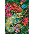 thumbnail image 1 of Cobble Hill 1000 Piece Puzzle - Karma Chameleon - Sample Poster Included, 1 of 2