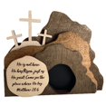 thumbnail image 1 of Easter Tomb Decor Decorative 3D Visual Effect Attractive Desktop Indoor Easter Sign Gift Wooden Ornament, 1 of 5