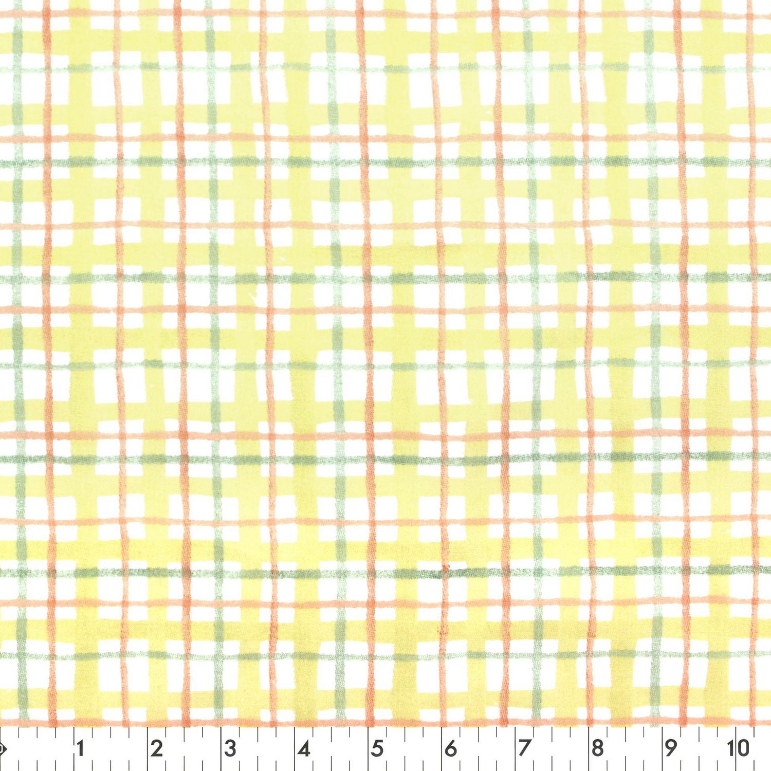 FABRIC CREATIONS Painted Plaid fat quarter 45 × 53 cm (20.9 in), Forest, 18x21