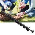 thumbnail image 4 of Earth Auger Digger,Steel Earth Auger Drill Ground Borer Garden Auger Top-Notch Performance, 4 of 14