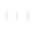 thumbnail image 3 of Transemion 2pack/lot Stackable Moss Pole For Plants Fillable For Plant Support Moss Pole Monstera Plant Support Monstera Moss Pole White 3Set, 3 of 6