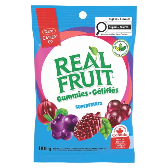 Dare REALFRUIT Superfruit Gummies, 180g