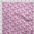 thumbnail image 4 of oneOone Polyester Spandex Light Purple Fabric Florals Sewing Craft Projects Fabric Prints By Yard 56 Inch Wide, 4 of 4