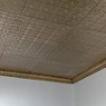thumbnail image 5 of Great Lakes Tin Hamilton Champagne 2ft x 2ft Nail Up Ceiling Tiles (5 Pack), 5 of 5