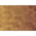 thumbnail image 1 of Ahgly Company Machine Washable Indoor Rectangle Transitional Orange Area Rugs, 5' x 7', 1 of 7