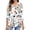 M, variant on RKSTN Women's Casual Boho Floral Print V Neck Long Sleeve Autumn Floral Printing Tops Loose Blouses Shirts