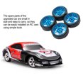thumbnail image 2 of VONKY 4piece 27mm Drift Tire Metal Wheel Rim Compatible With 1/28 Wltoys K969 Remote Control Car silver, 2 of 6
