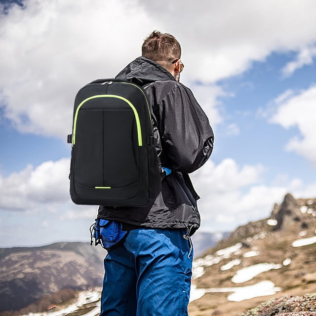 Sac à Dos en Toile Grande Capacité pour Étudiants et Voyages avec Compartiment pour Ordinateur Portable et Conception Résistante à l'Eau