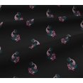 thumbnail image 5 of oneOone Cotton Poplin Fabric Leaves & Floral Block Decor Fabric Printed BTY 56 Inch Wide, 5 of 5