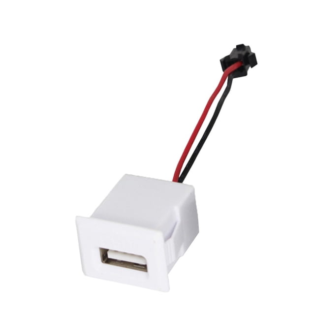 Bgsha Connecteur de Port de Charge USB Femelle avec Bornes de Câble