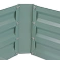 thumbnail image 5 of Sunnydaze Galvanized Steel Rectangle Raised Garden Bed - 4' x 8' - Green, 5 of 5