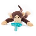 thumbnail image 1 of WubbaNub - Newborn Infant Baby Pacifier with Plush Animal - Monkey, 1 of 5