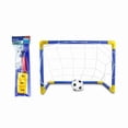 thumbnail image 1 of Indoor Mini Folding Football Soccer Ball Goal Post Sport Set+Pump Kids Net Q3B3, 1 of 8