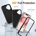 thumbnail image 3 of [PST] Étui Protecteur Rigide pour iPhone 16, Antichute à Trois Couches, Antichoc, Robuste, Étui Protecteur Rigide, 3 of 5