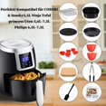 thumbnail image 2 of Air Fryer Accessories Set, Square Air Fryer Accessories, 8 Inch, 2 of 4