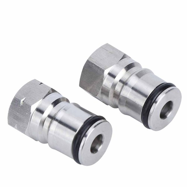 304 Stainless Steel Homebrew Keg Ball Lock Post Connector Adapter 9/16in‑18 Brewing Accessory