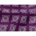 thumbnail image 5 of oneOone Viscose Jersey Purple Fabric Block Sewing Craft Projects Fabric Prints By Yard 60 Inch Wide, 5 of 5