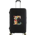 thumbnail image 1 of Luggage Cover Protective Covers Travel Luggage Scratch Proof Dust Cover Reusable Dust Cover Washable Butterfly Print Pattern 8butterfly letter E M, 1 of 6