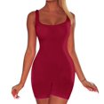 thumbnail image 1 of Clearance Sale 2025 Shapers Womens Summer Backless Sleeveless Sport Short Pant Strap Jumpsuit Rompers, 1 of 7