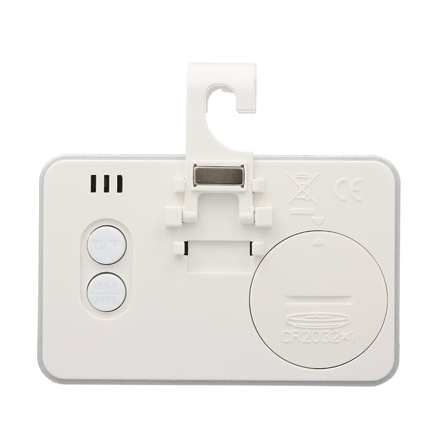 Réfrigérateur Numérique Numérique LCD avec Support Réglable Aimant Alerte Givre Usage Domestique